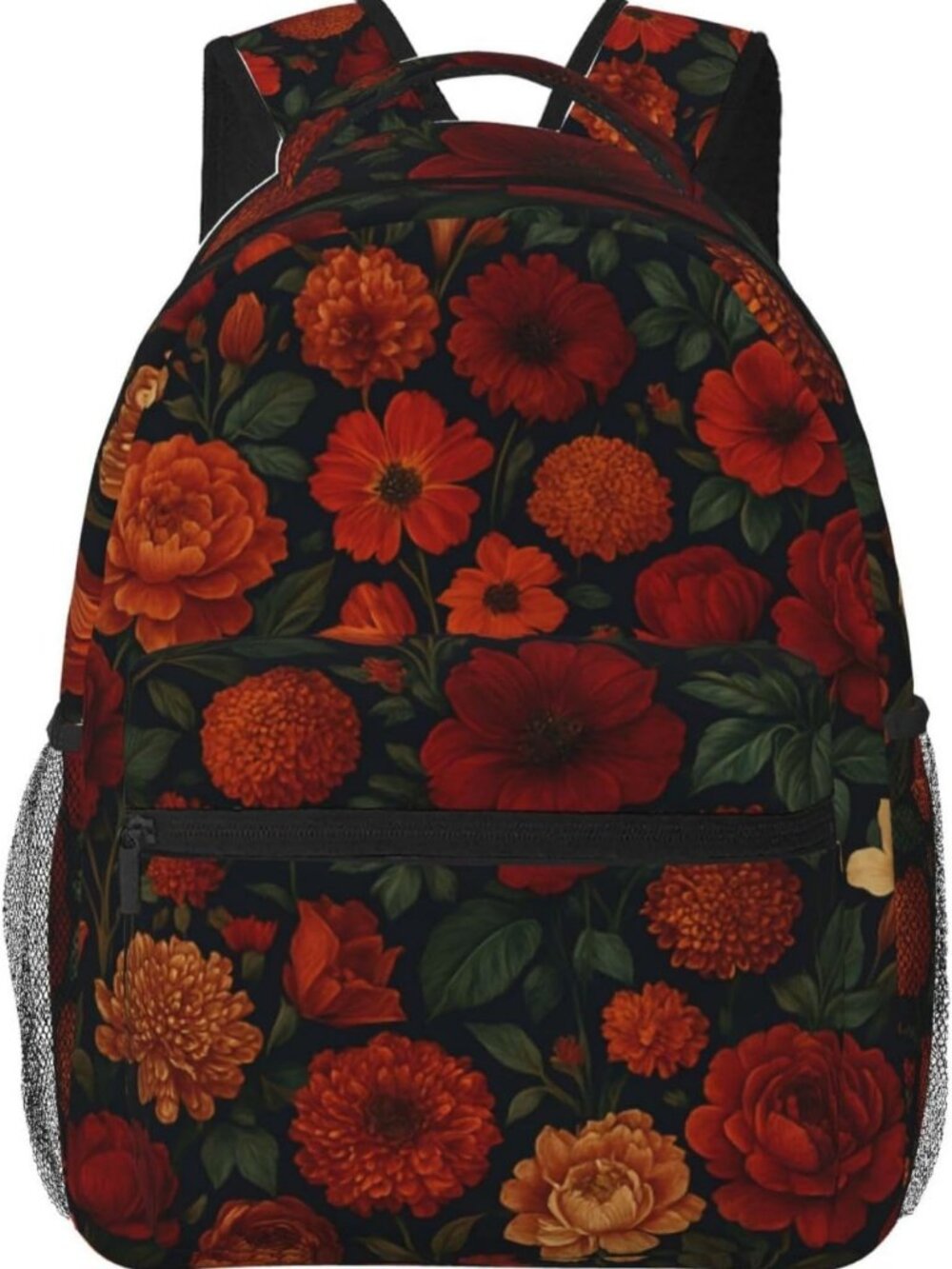 Floral Lightweight Backpack for Women & Teens - Casual Daypack for School